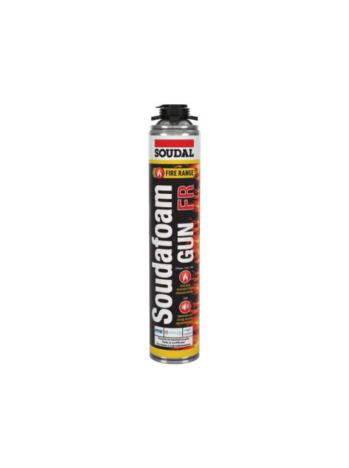 SOUDAL Purhab SOUDAFOAM FR HY Tűzgátló Pisztolyos 750ml 12db/dobo