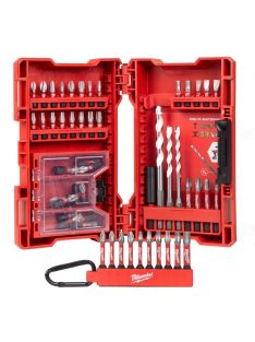 Milwaukee bit klt shockwave 54 db-os + karabíneres bit klt.