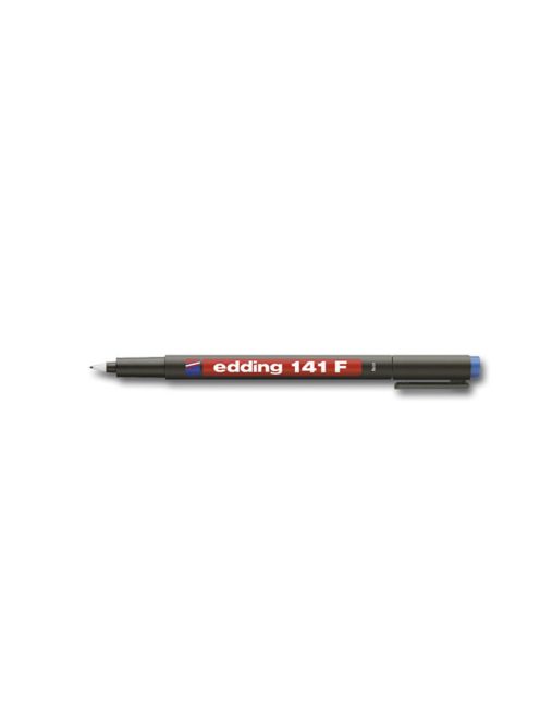 EDDING alkoholos filc OHP, 0,6 mm, "141 F" kék (10db/doboz)